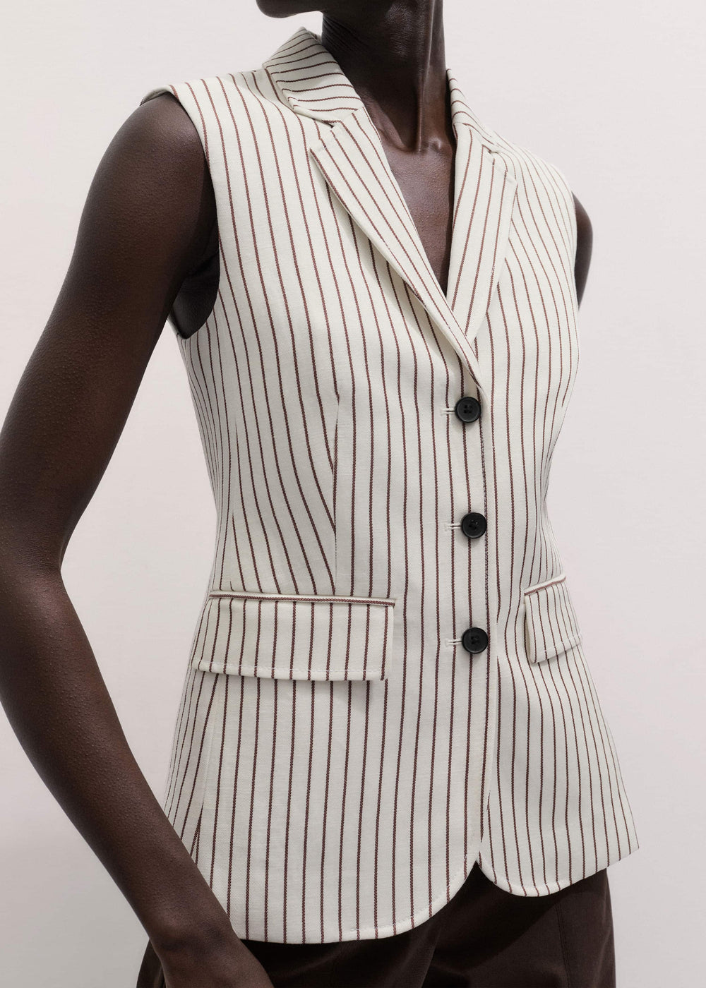 Ivory Slim Vest meandem