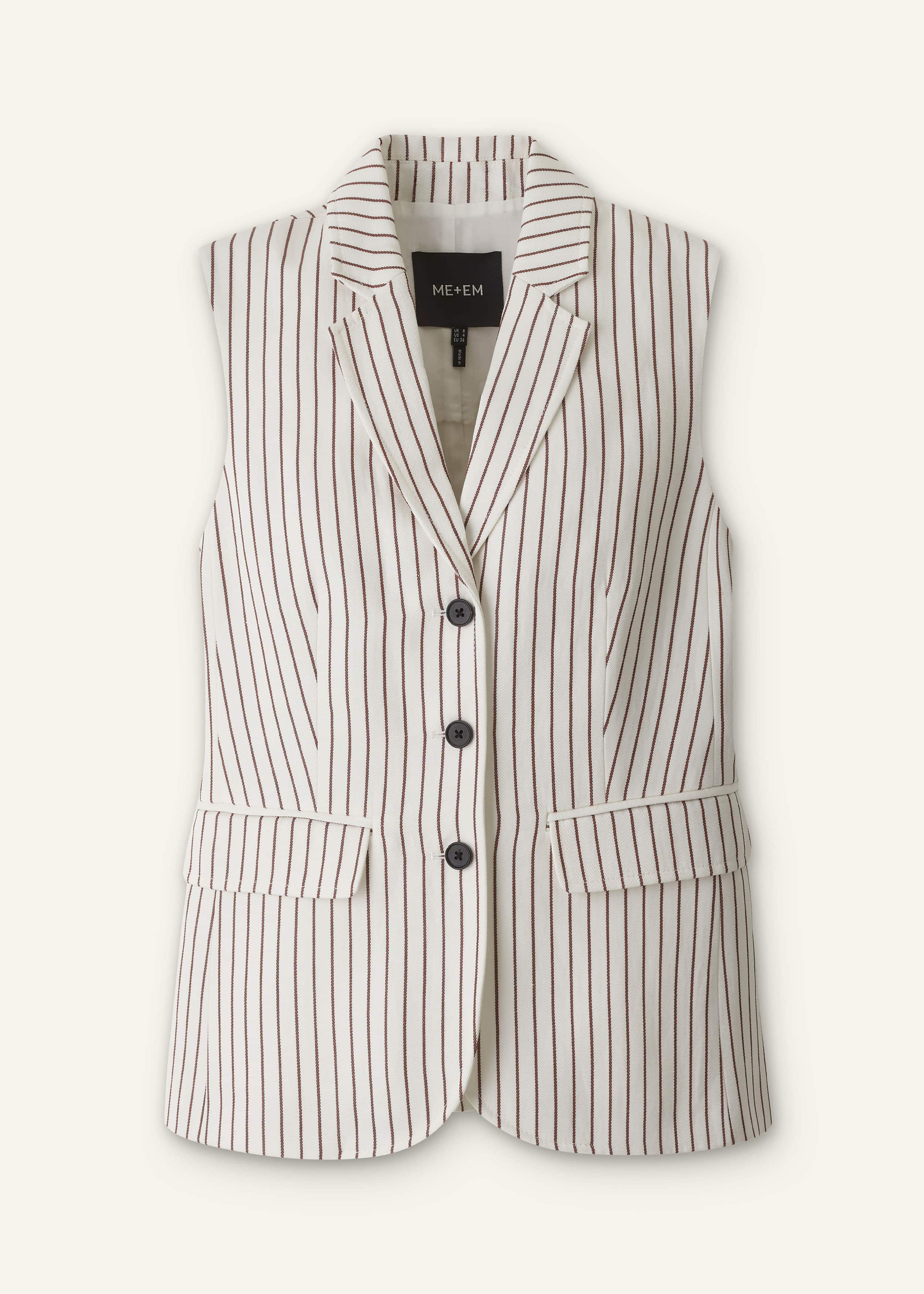 Ivory Slim Vest meandem