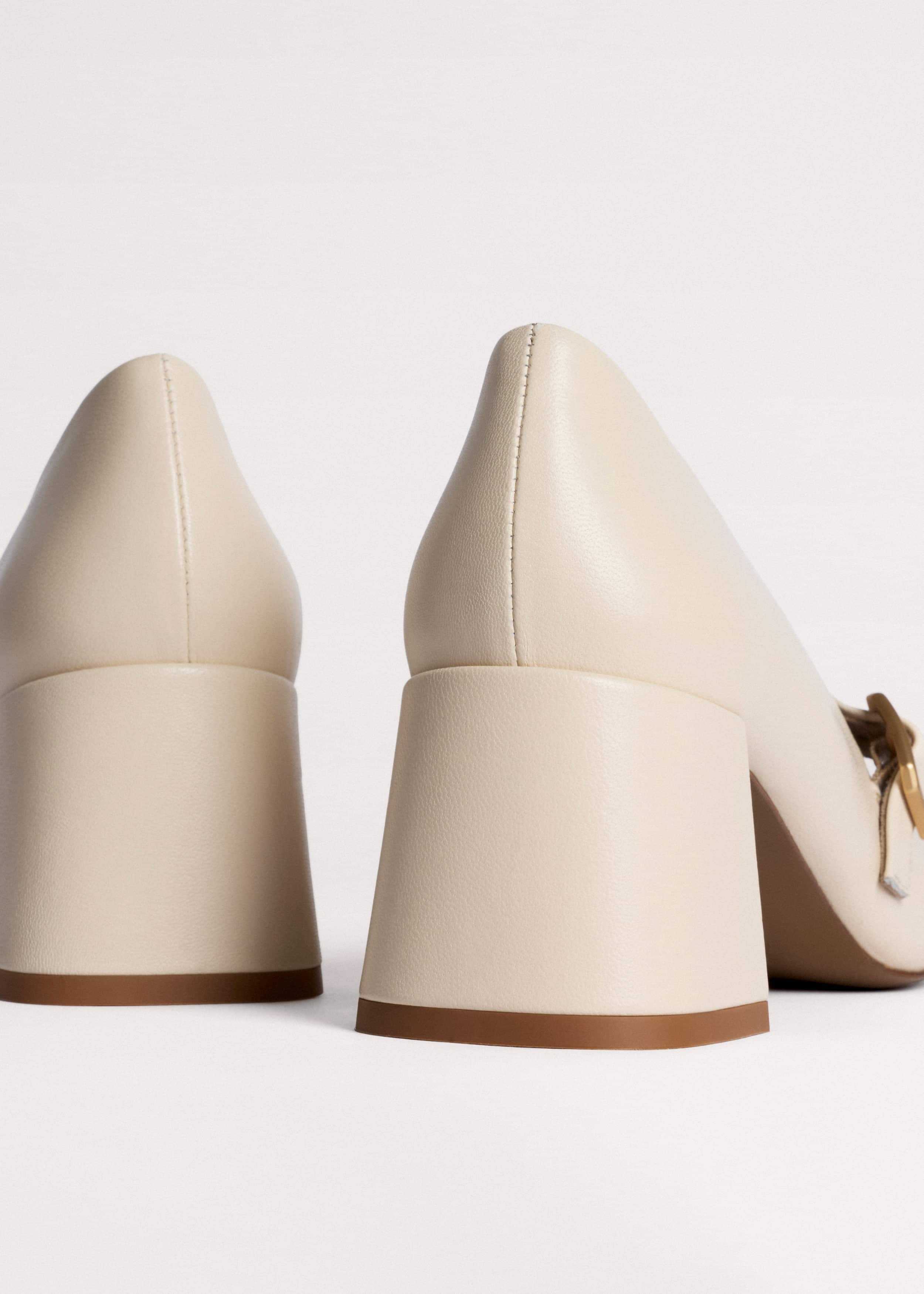 Cream Classic Mary Jane Heel meandem