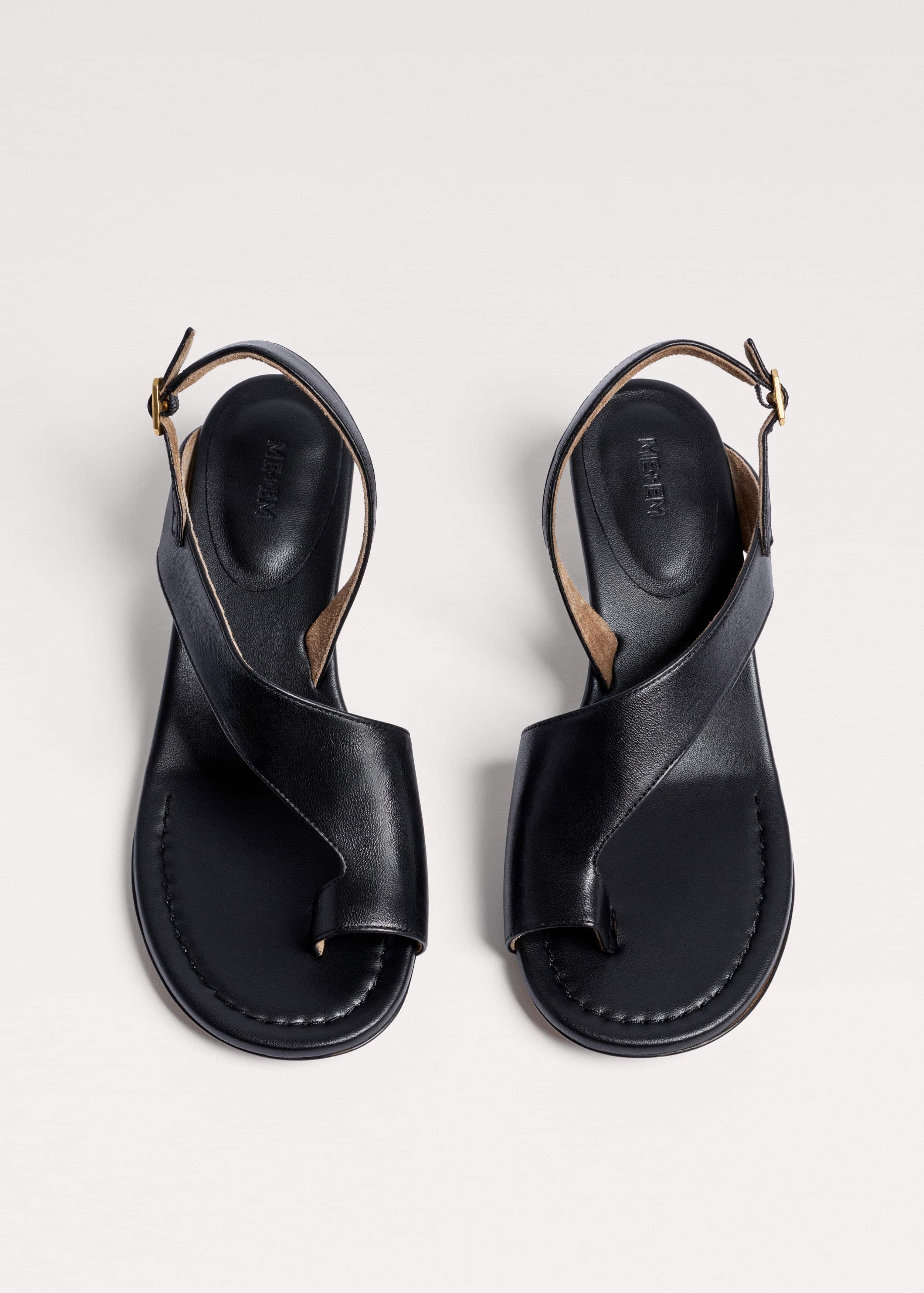 Black Asymmetric Heel meandem