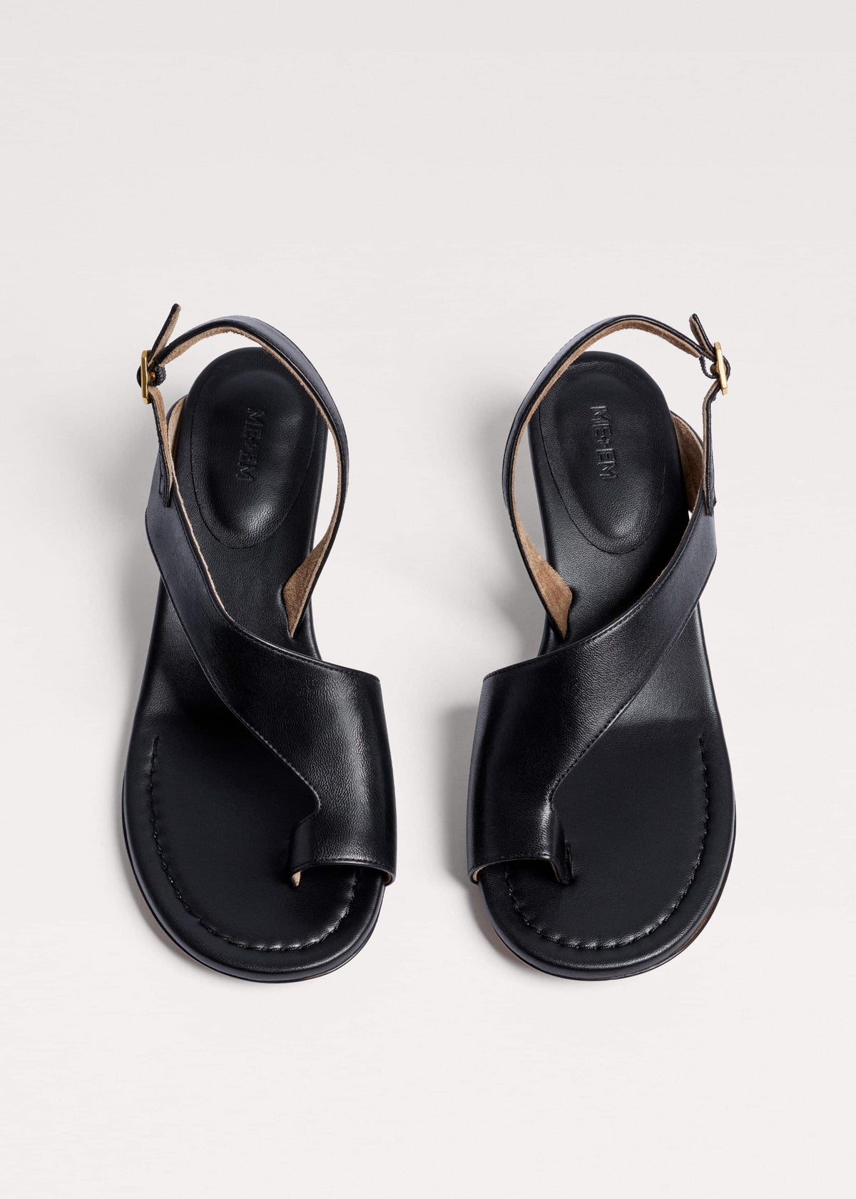 Black Asymmetric Heel meandem