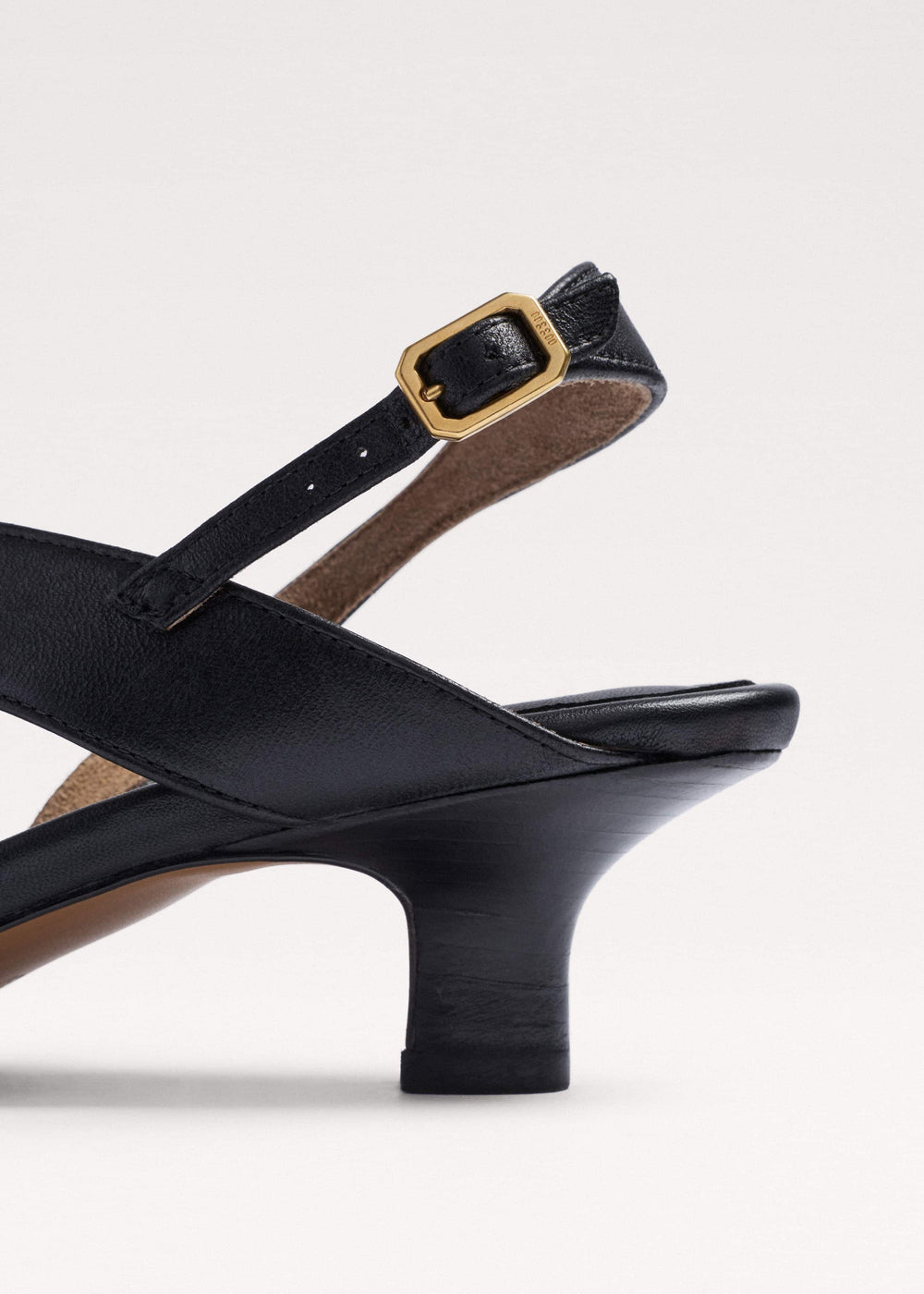 Black Asymmetric Heel meandem