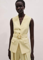 Yellow Longline Vest meandem