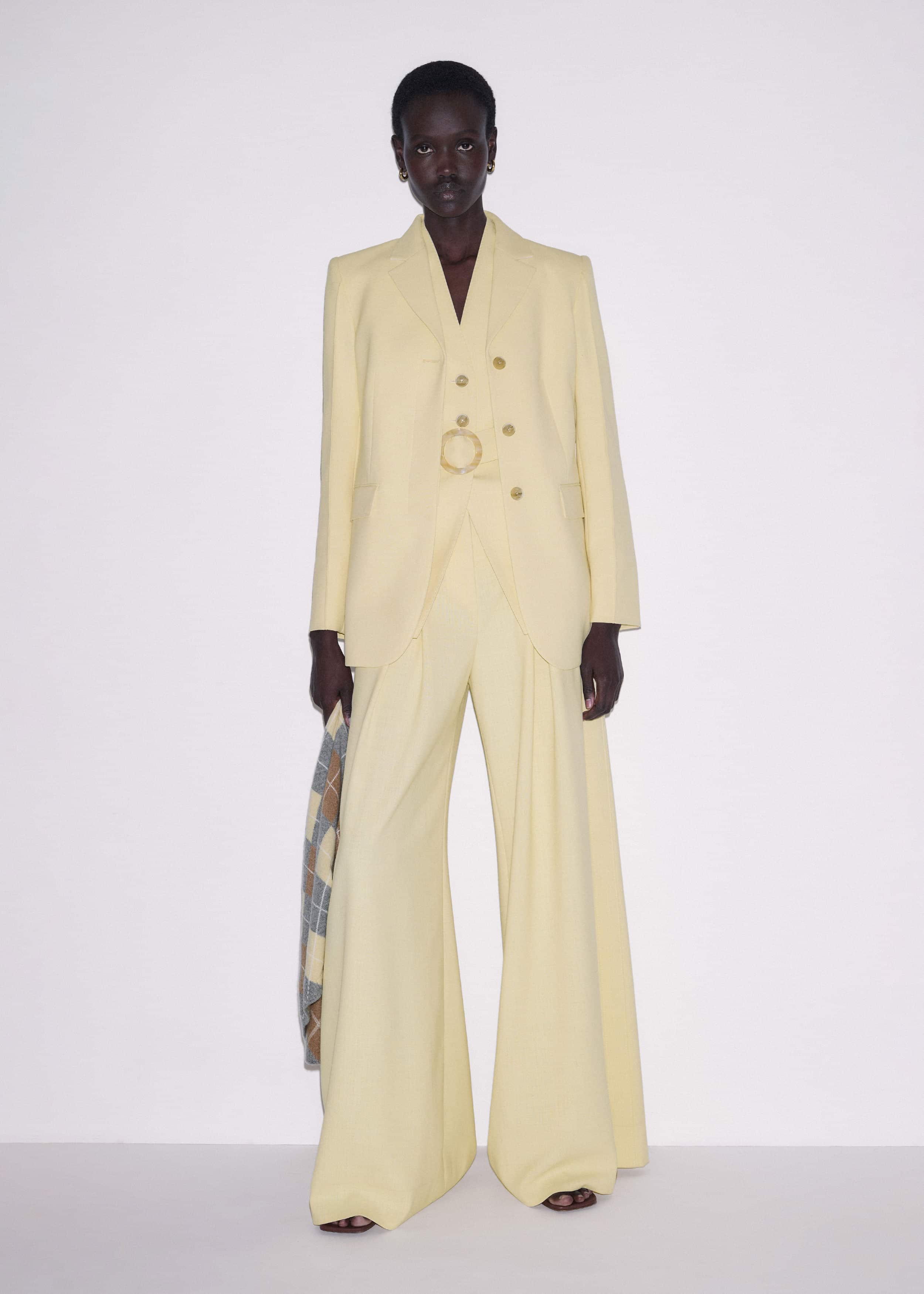 Yellow Longline Vest meandem