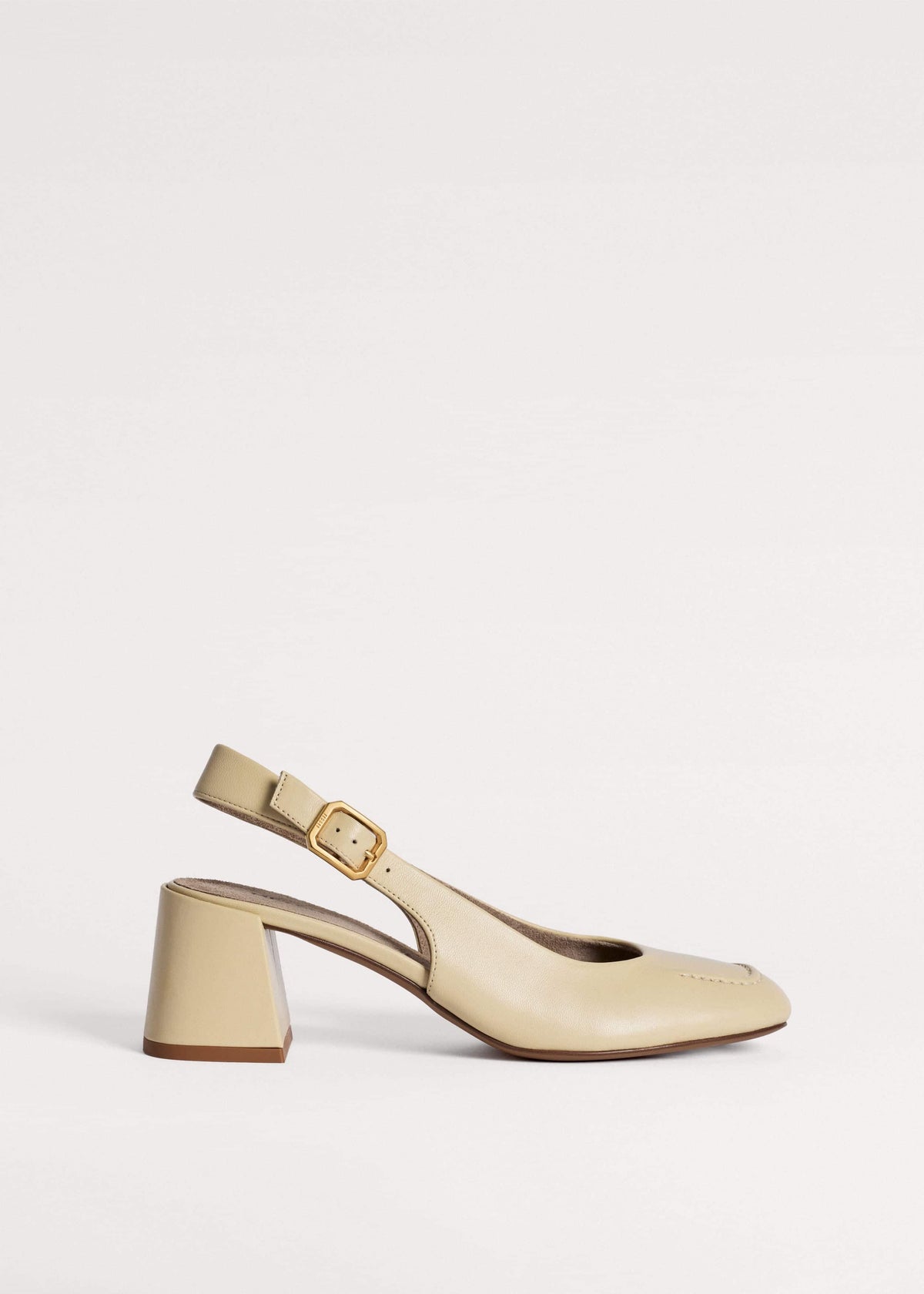 Cream Occasion Slingback Heel meandem