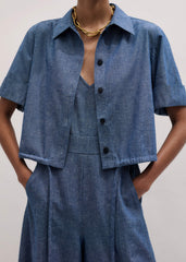 Blue 2-in-1 Jumpsuit meandem