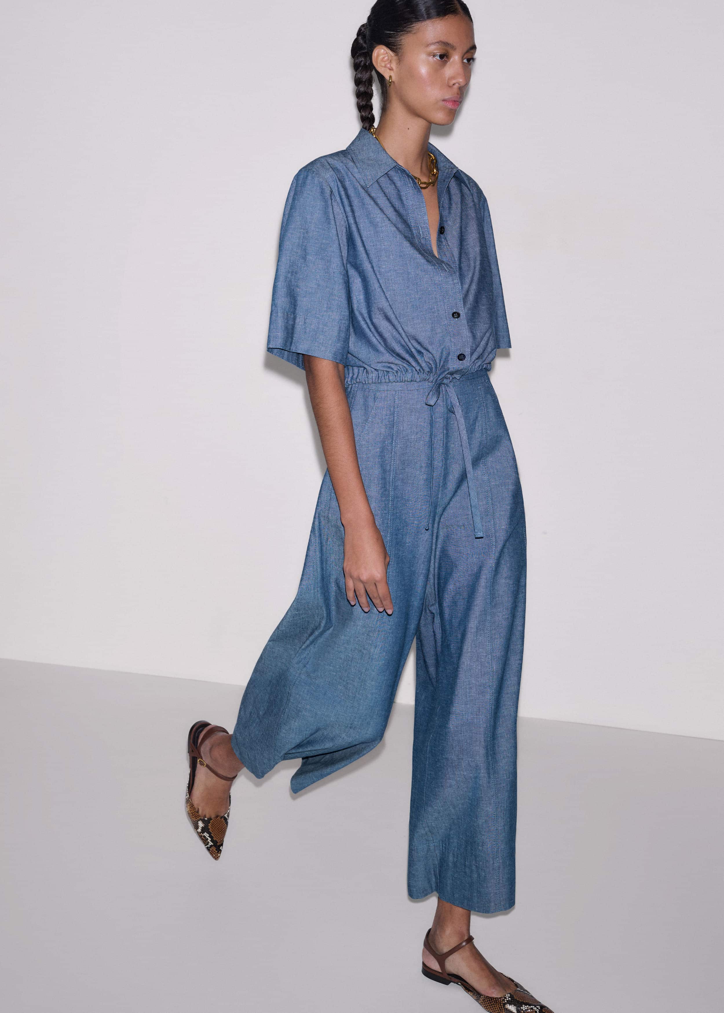 Blue 2-in-1 Jumpsuit meandem