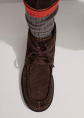 Brown Boot Sock meandem