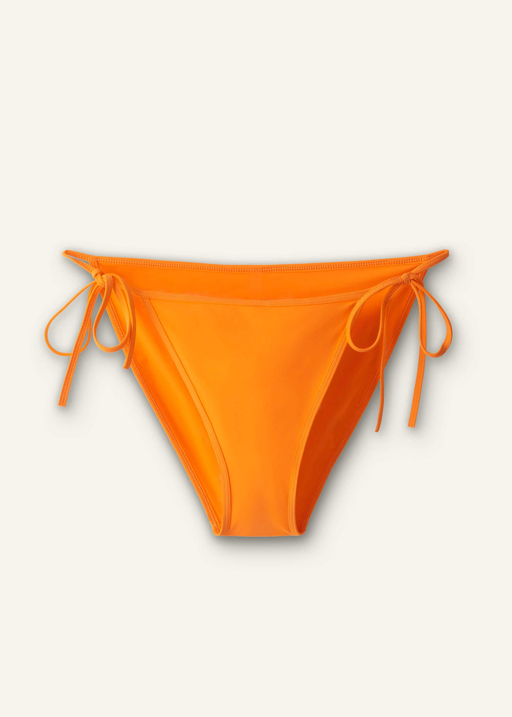 Orange Side Tie Bikini Bottom meandem
