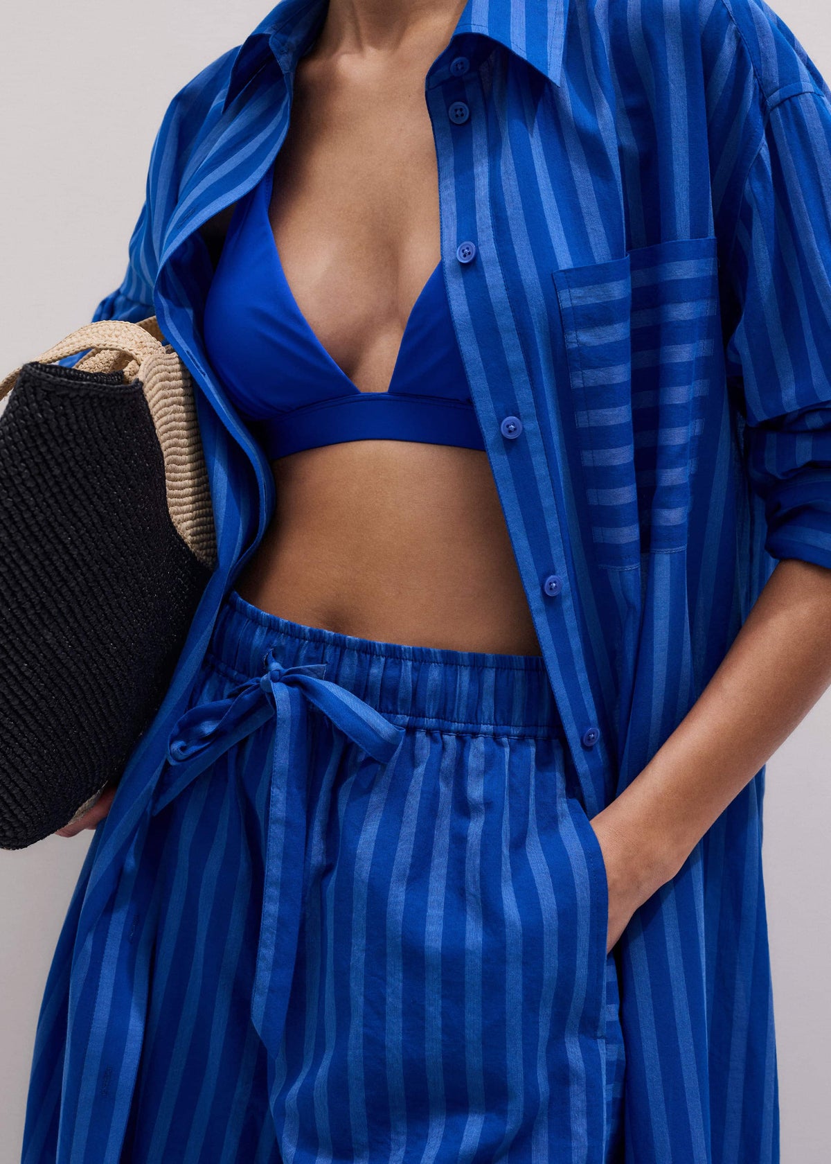 Blue Striped Beach Set meandem