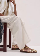 Gold Caged T-Bar Sandal meandem