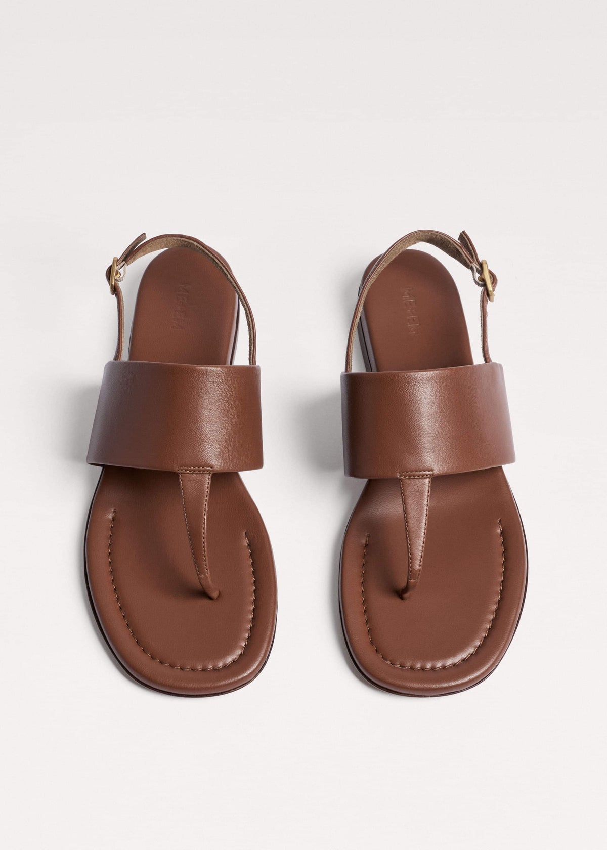 Brown Minimal Sandal meandem