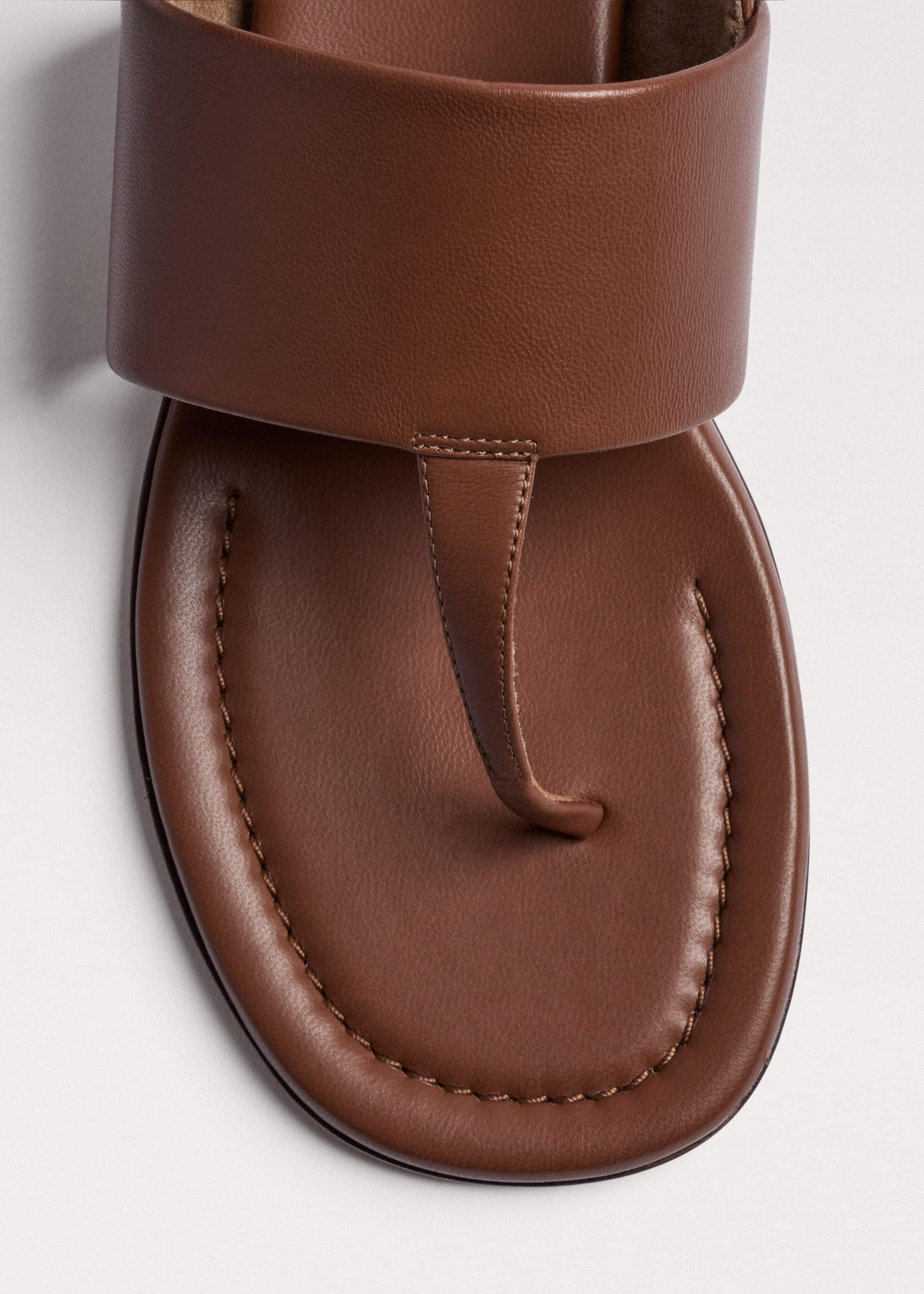 Brown Minimal Sandal meandem