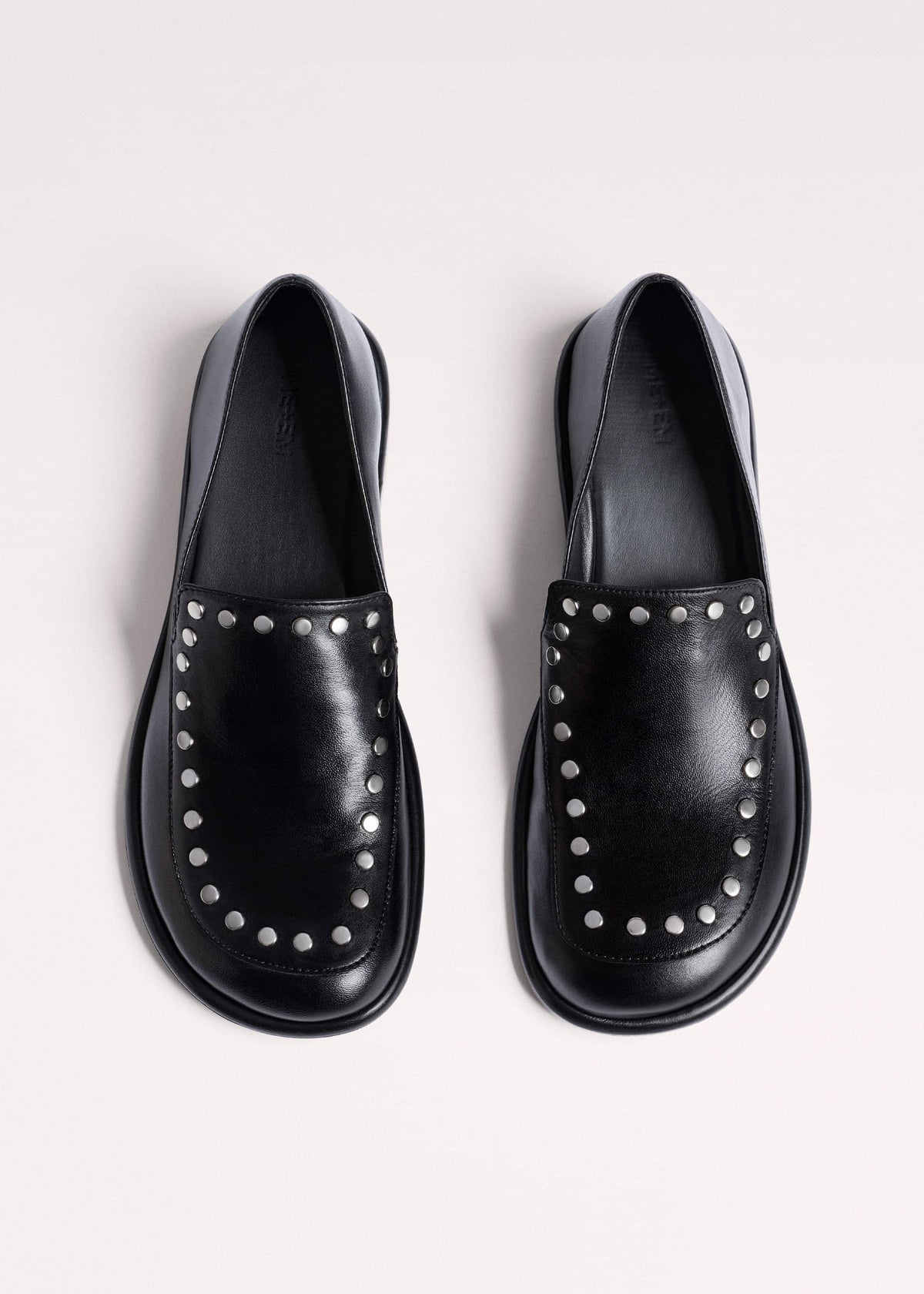 Black Stud Travel Loafer meandem