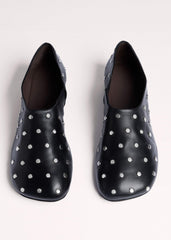 Black Studded Slipper meandem