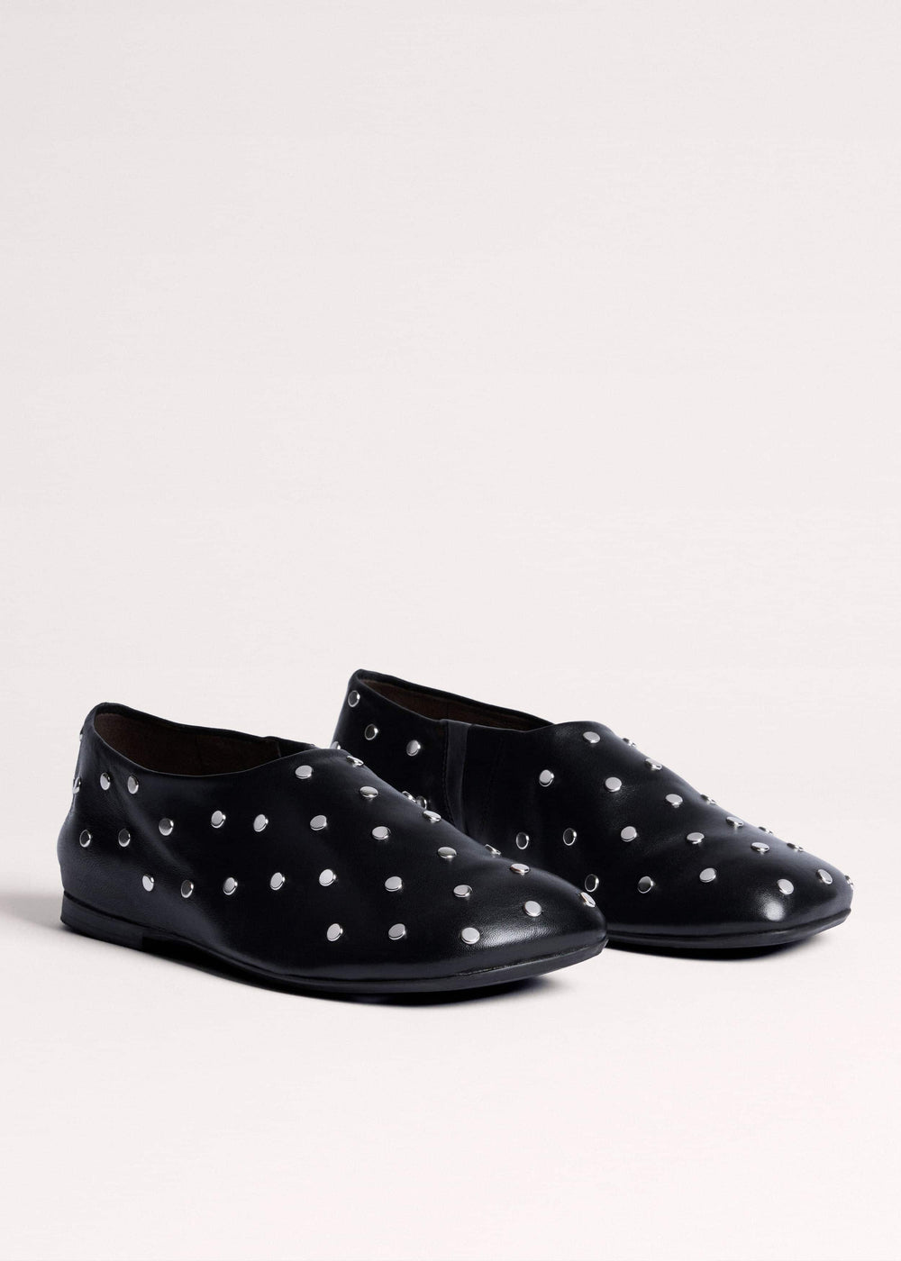 Black Studded Slipper meandem
