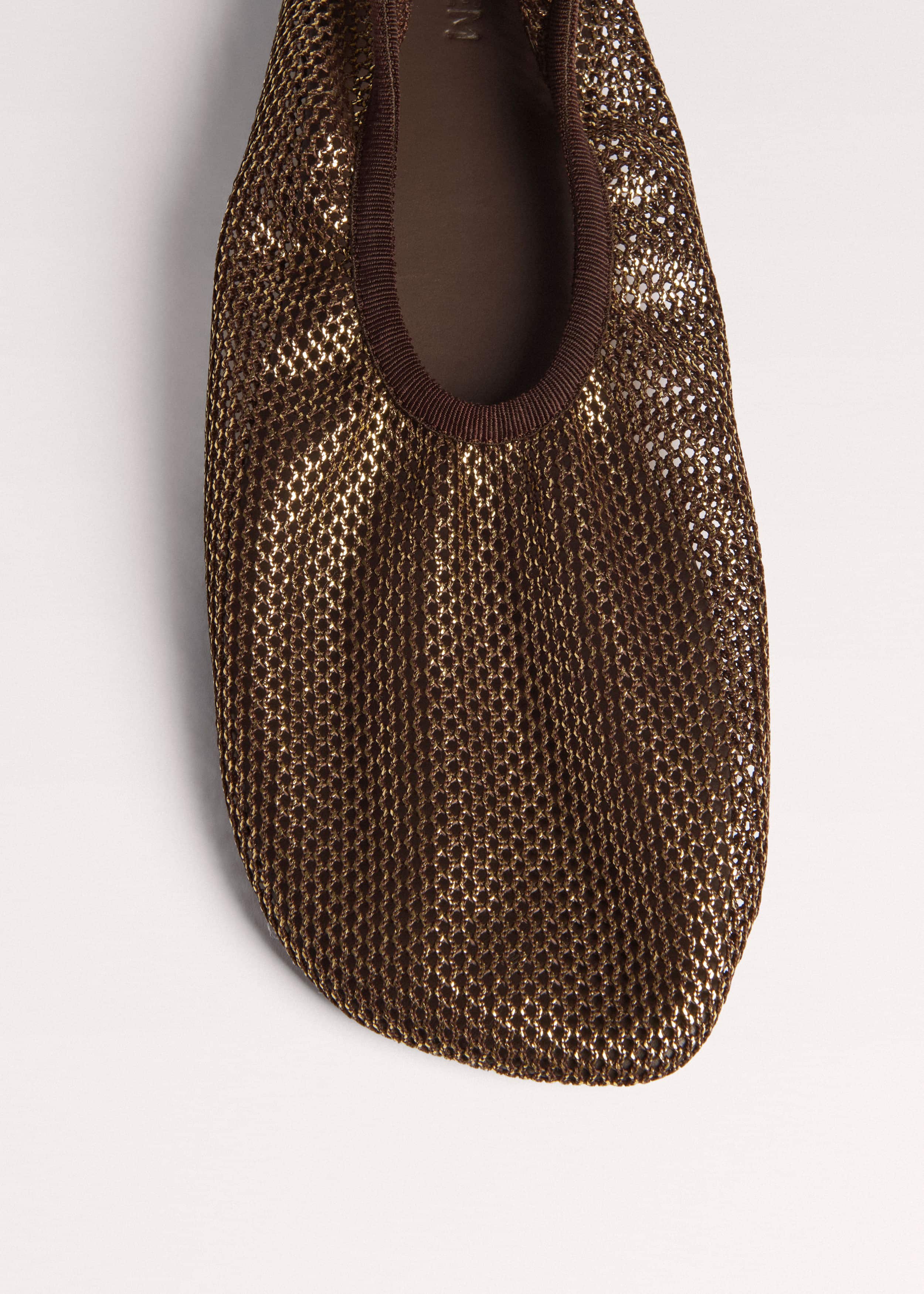 Gold Asymmetric Slipper meandem