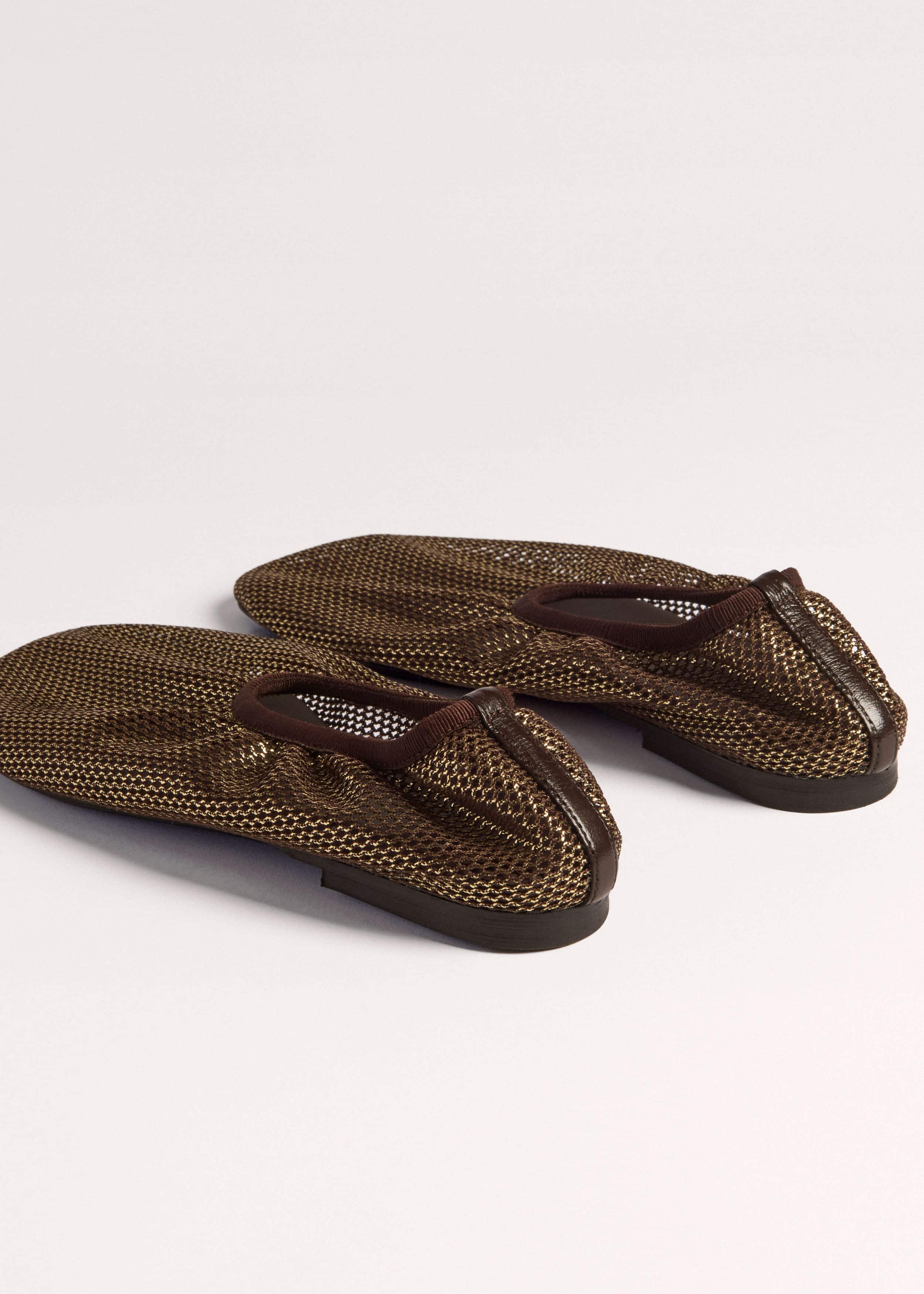 Gold Asymmetric Slipper meandem