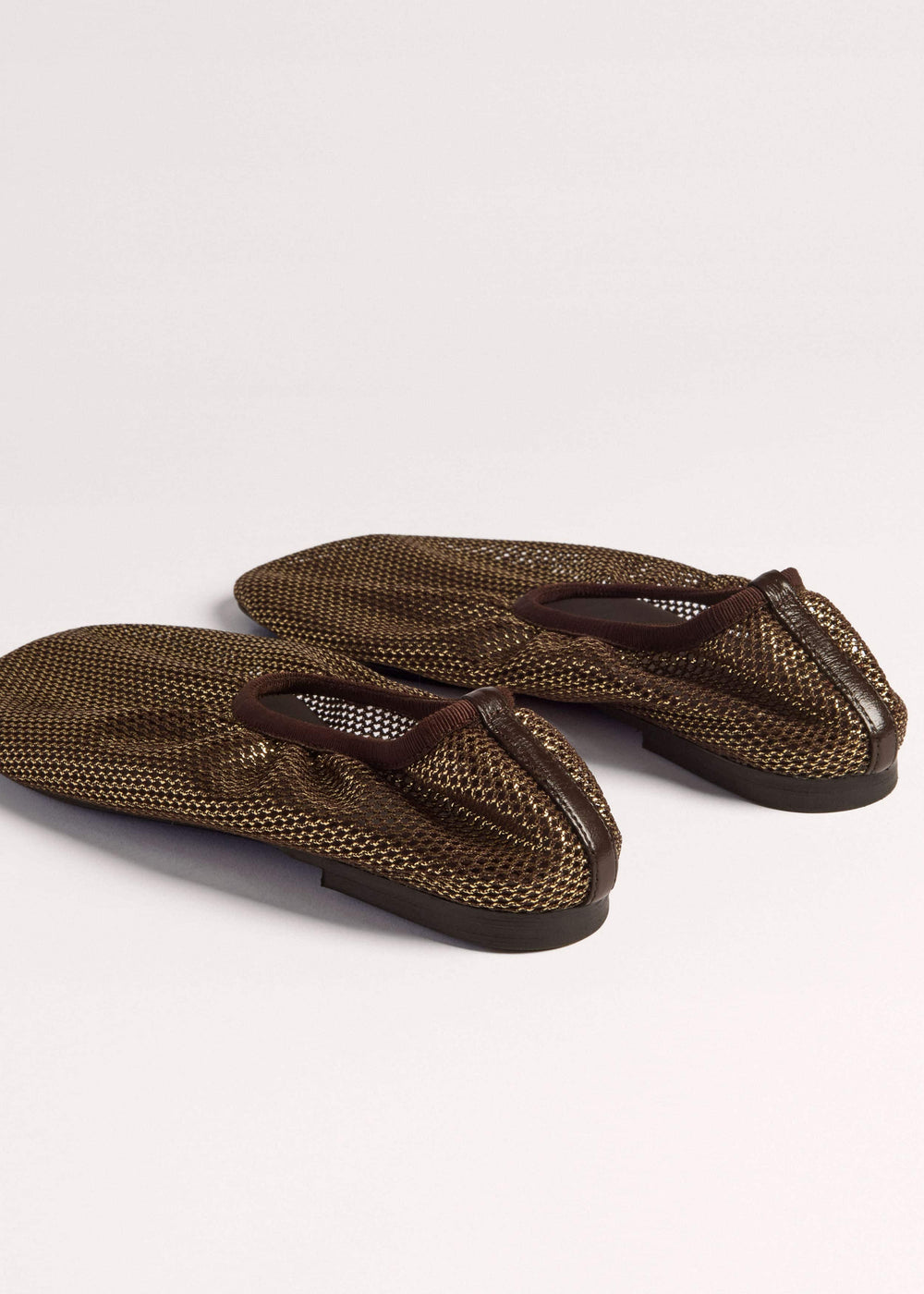 Gold Asymmetric Slipper meandem