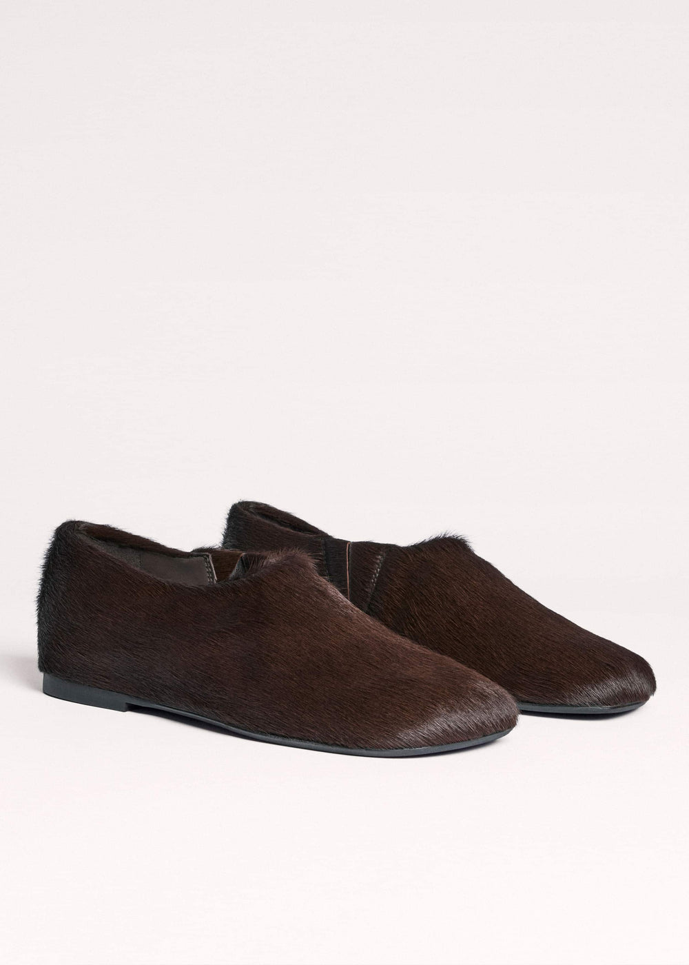Brown Asymmetric Slipper meandem