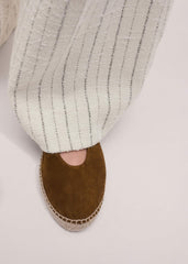 Olive Green Espadrille Mary Jane meandem