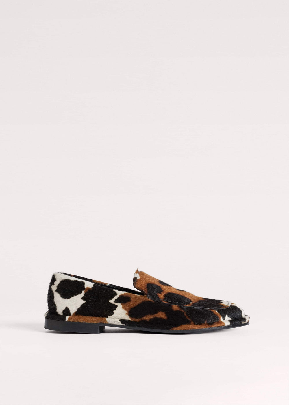 Brown Cow Print Travel Loafer meandem