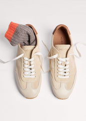 Latte Retro Runner Sneaker meandem