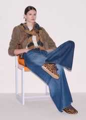 Brown Leopard Print Retro Runner meandem