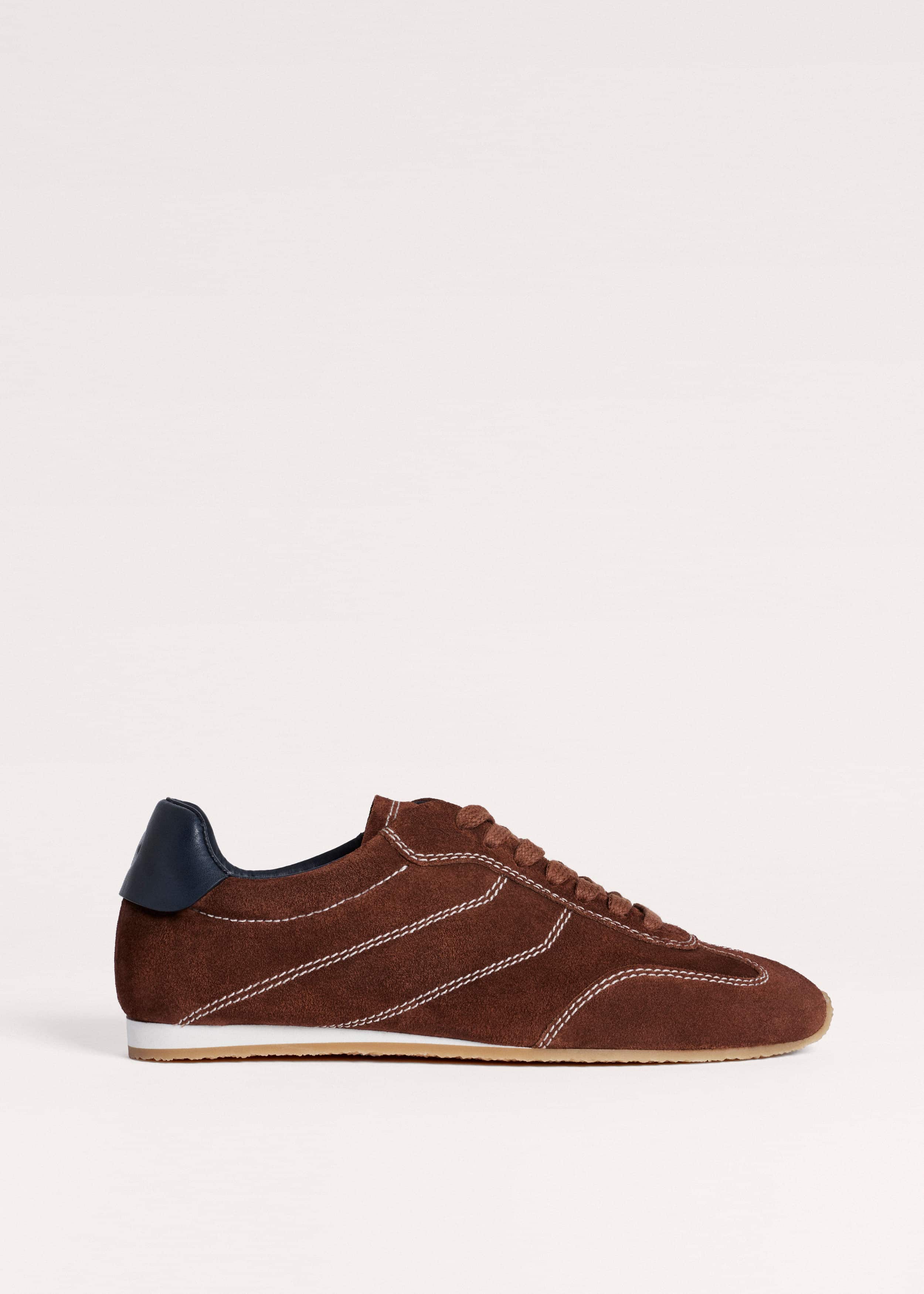 Brown Retro Runner Sneaker meandem