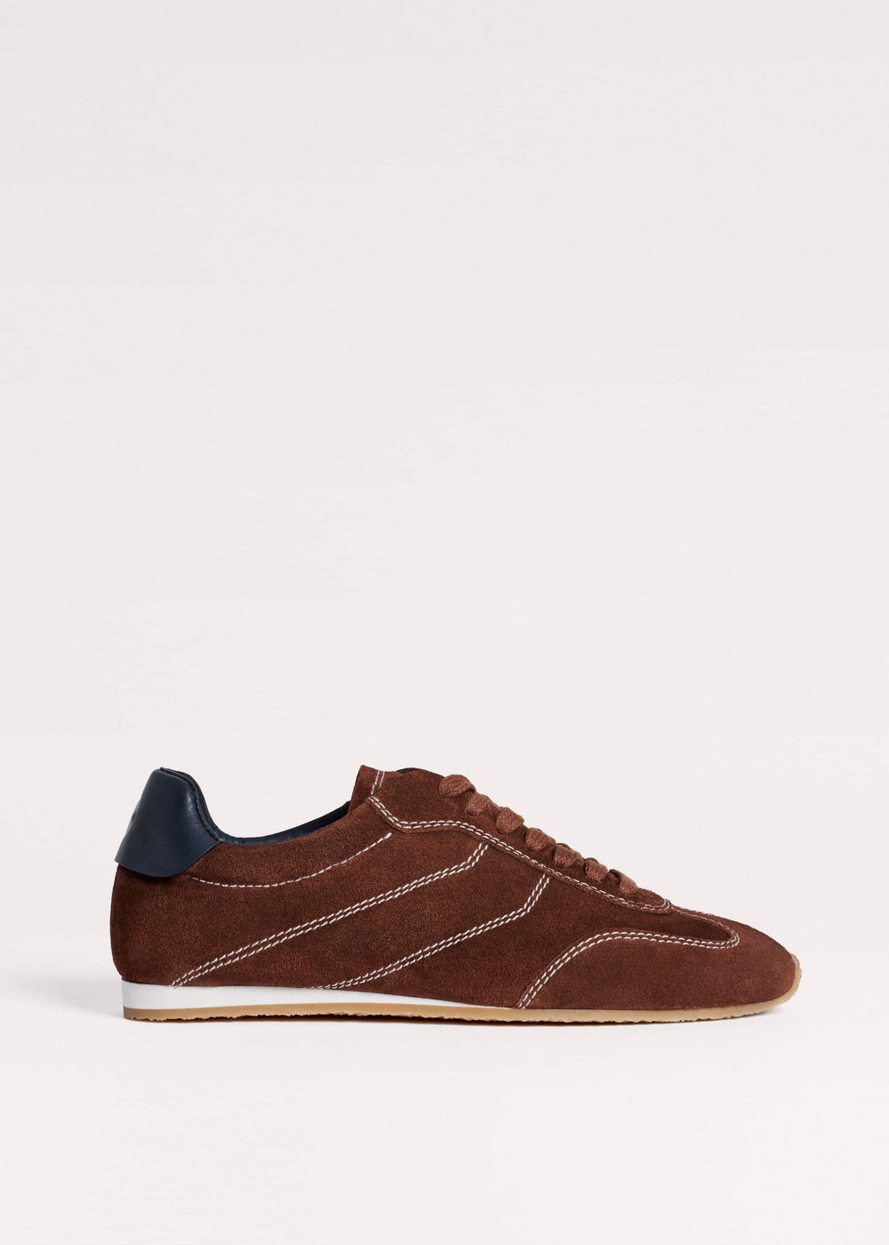 Brown Retro Runner Sneaker meandem