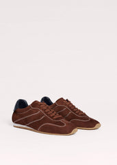 Brown Retro Runner Sneaker meandem