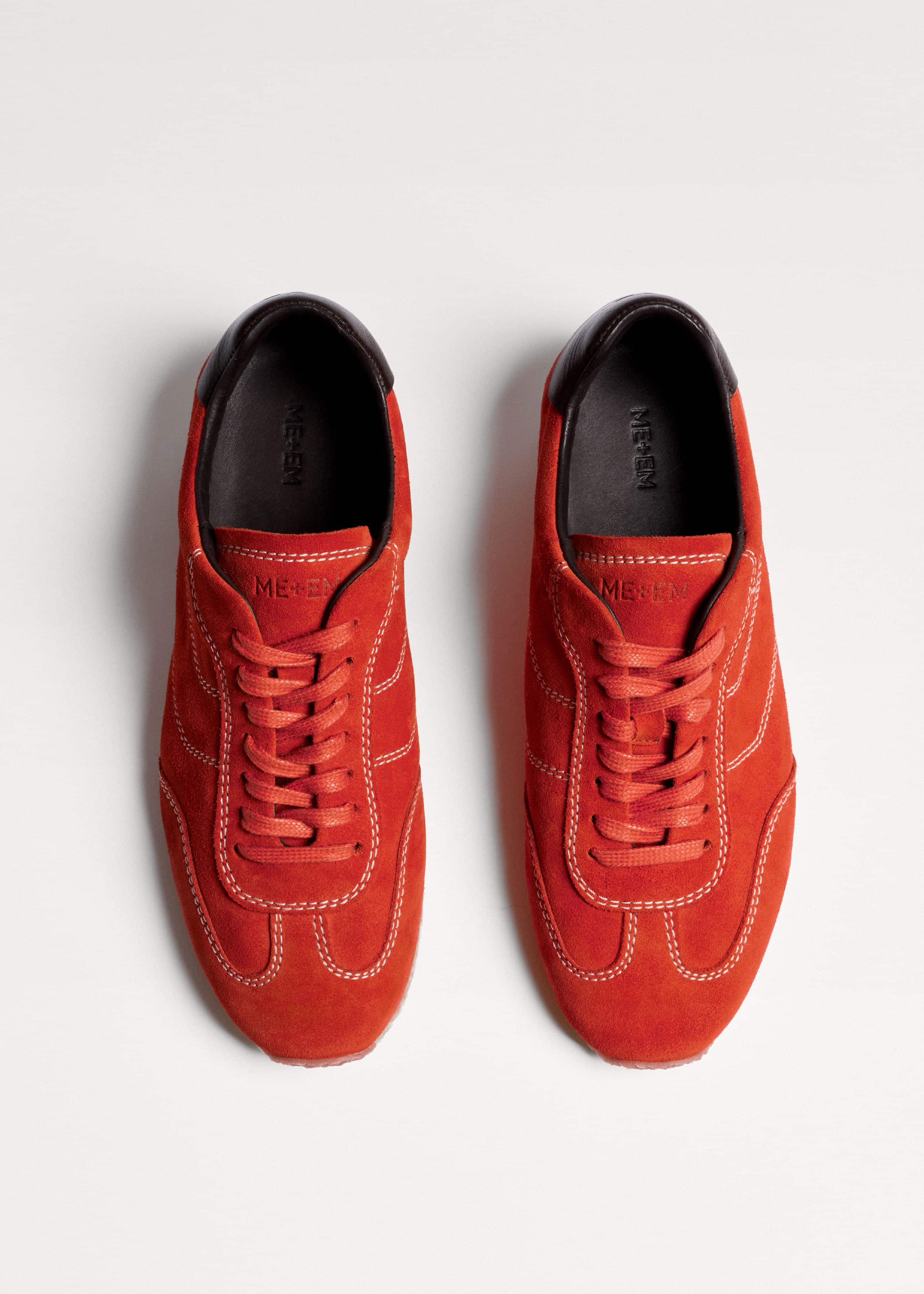 Orange Retro Runner Sneaker meandem