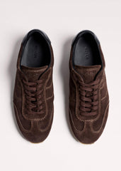 Brown Retro Runner Sneaker meandem