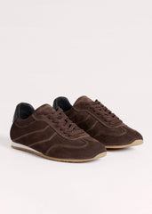 Brown Retro Runner Sneaker meandem