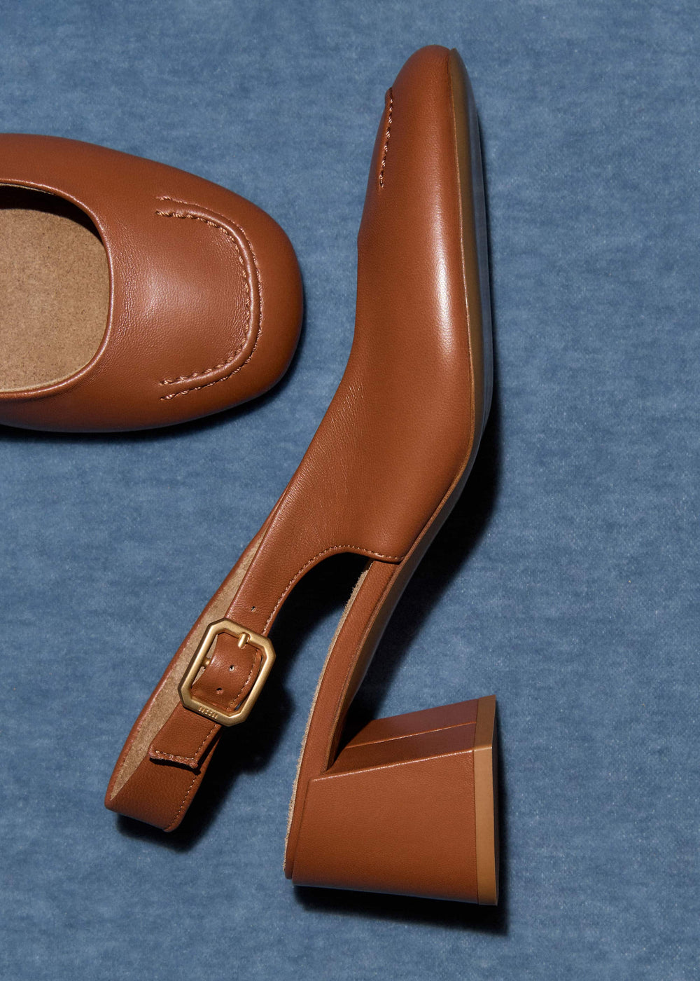 Brown Occasion Slingback meandem