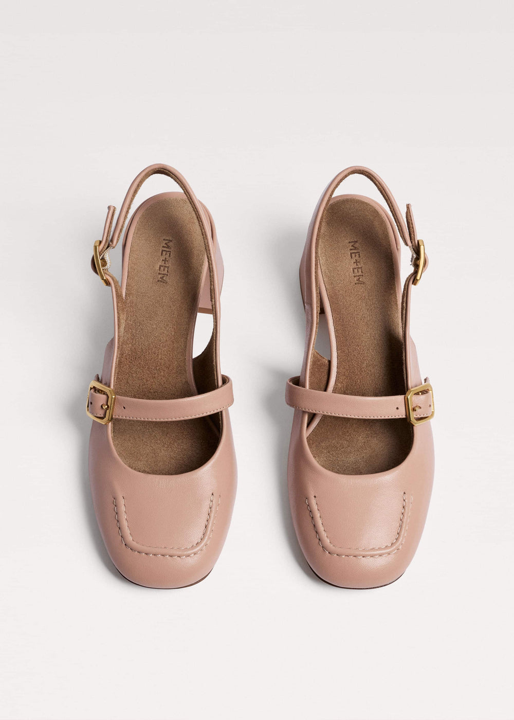 Pink Mary Jane Slingback meandem