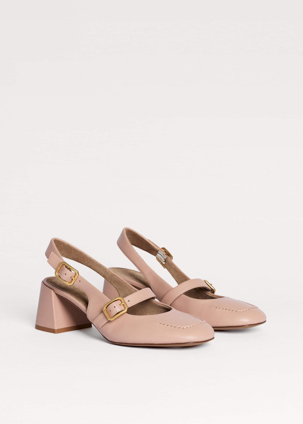 Pink Mary Jane Slingback meandem