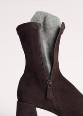 Brown Ankle Stretch Boot meandem