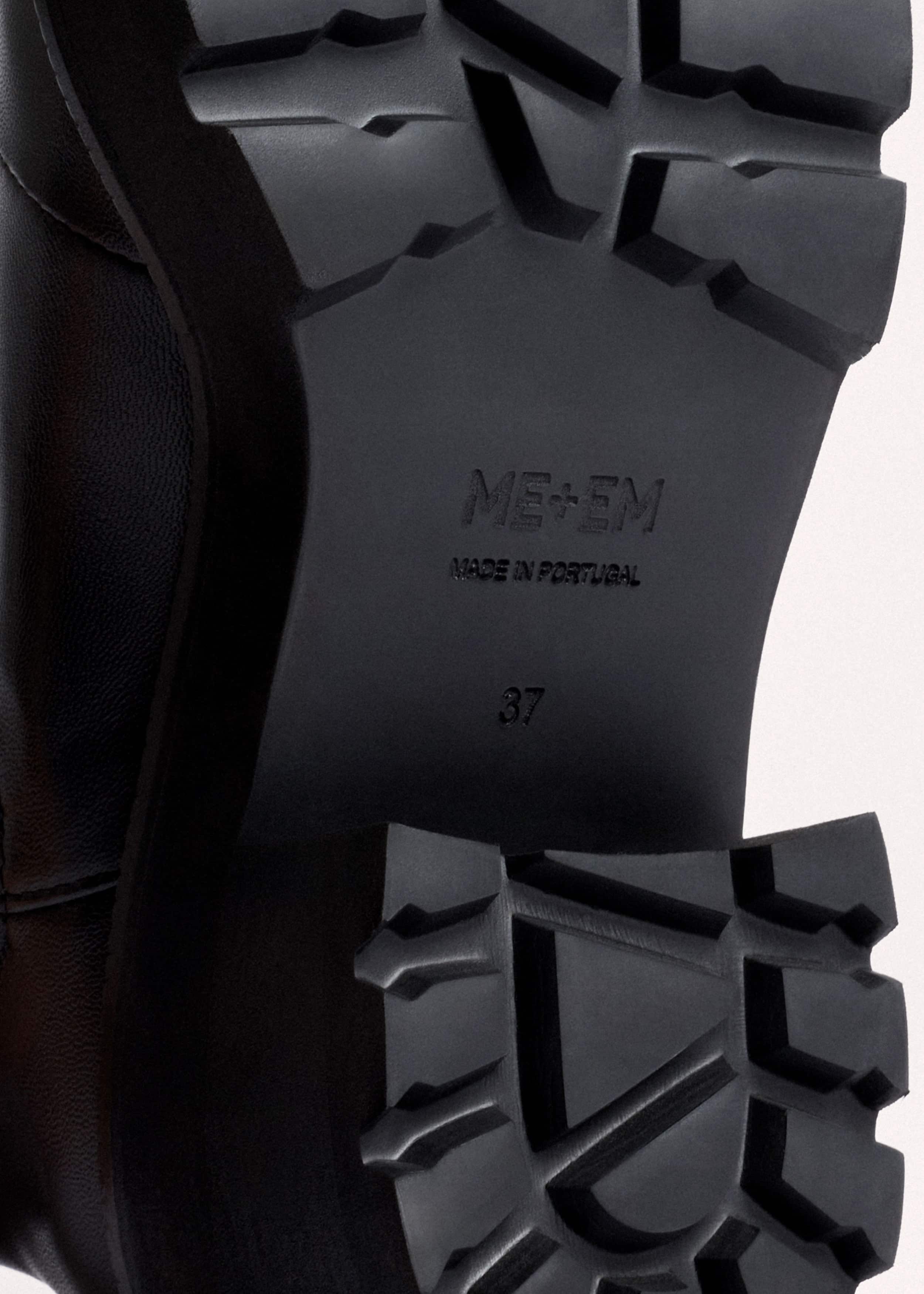 Black Zip Front Boot meandem