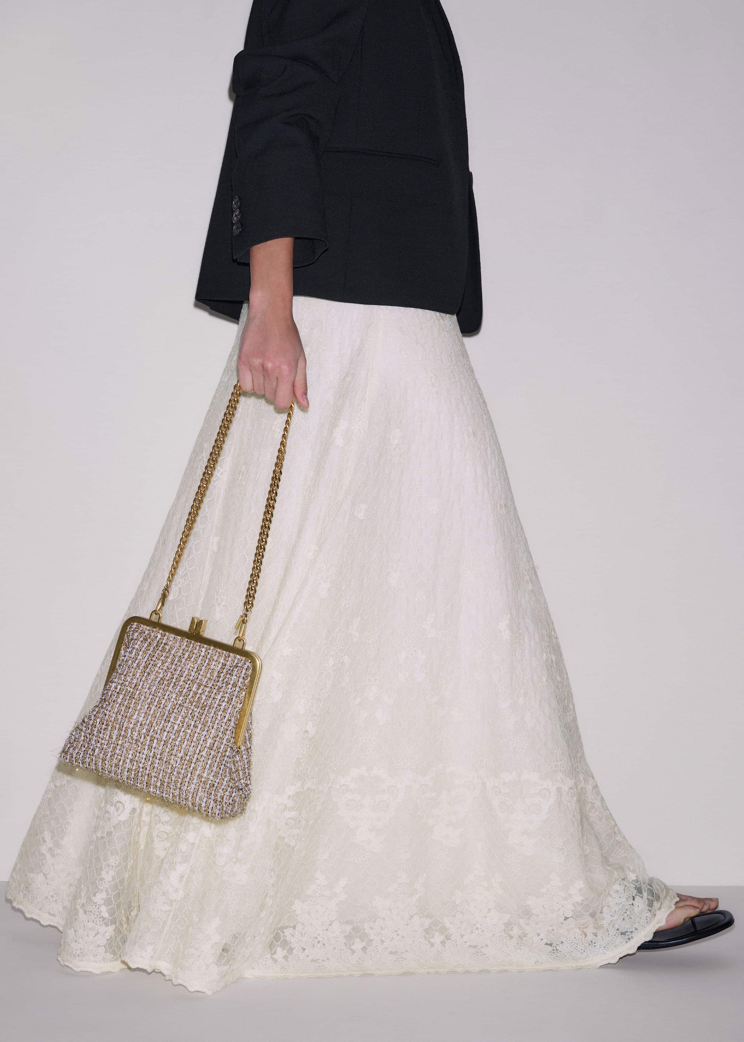 Gold Tweed AM-PM Crossbody Bag meandem