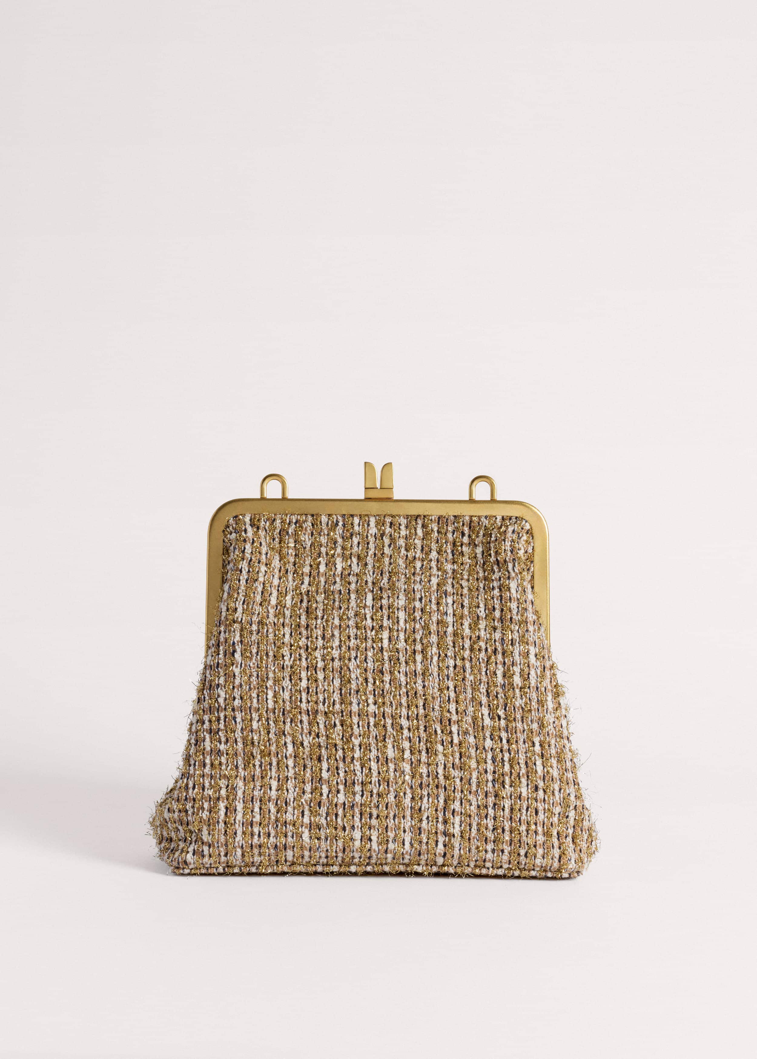 Gold Tweed AM-PM Crossbody Bag meandem