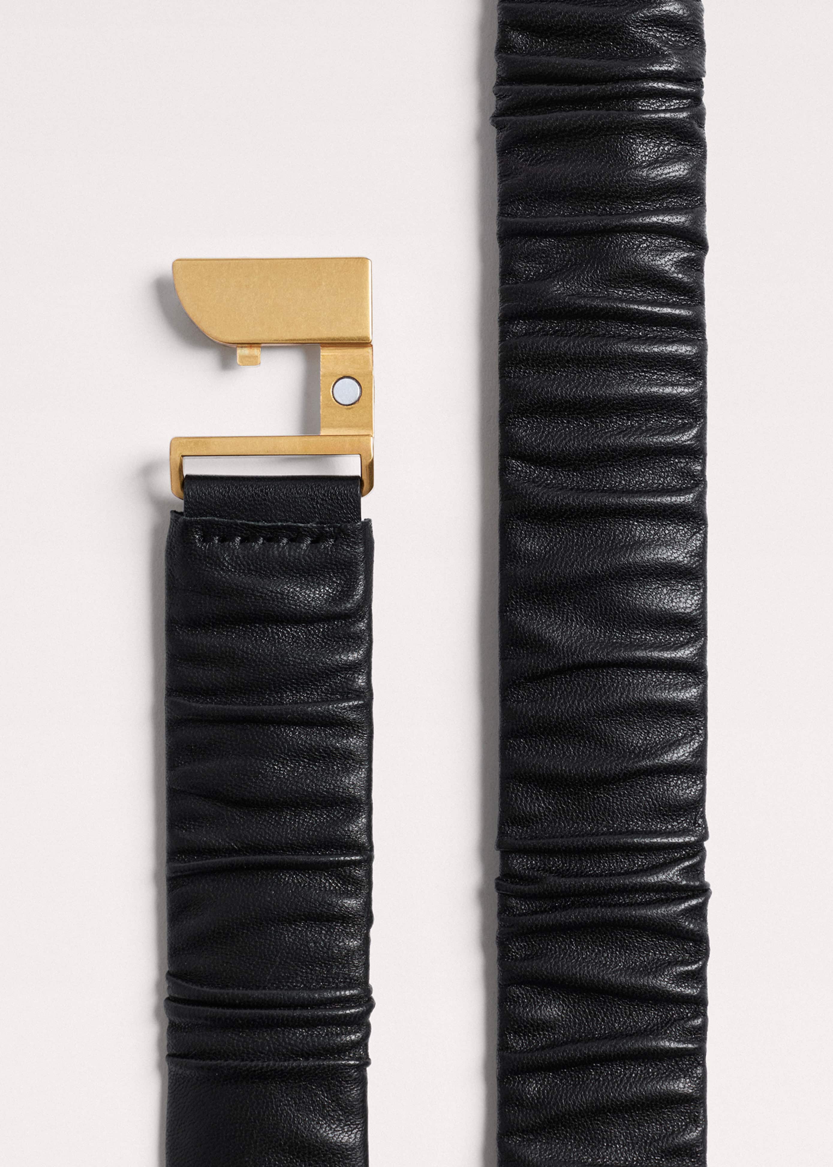 Black Elasticated Belt meandem