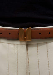 Black Reversible Belt meandem