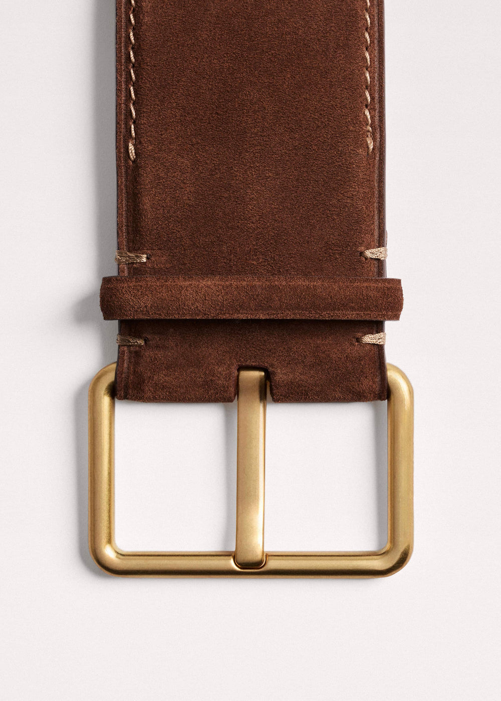 Brown Extra Wide Waisted Belt meandem