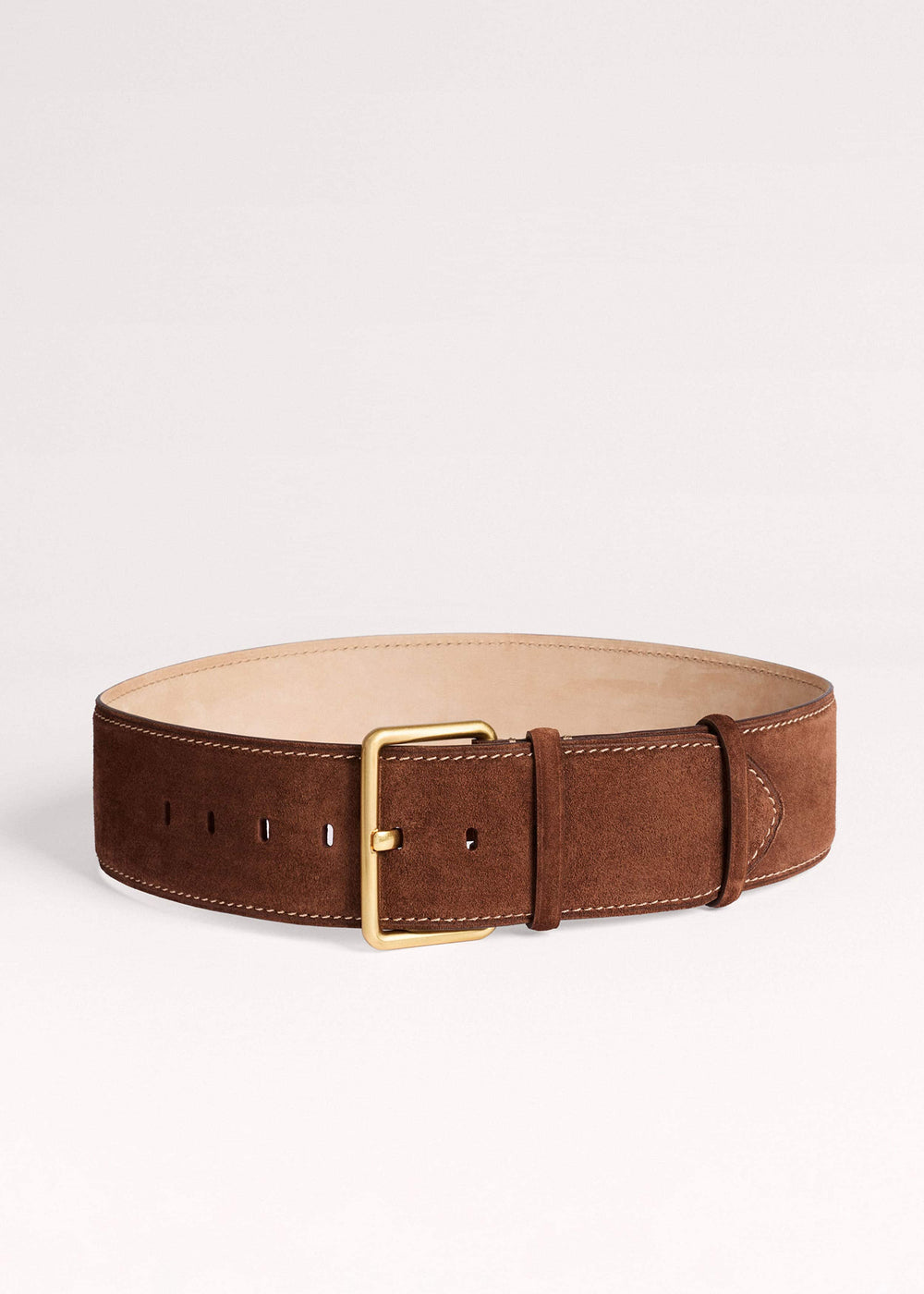 Brown Extra Wide Waisted Belt meandem