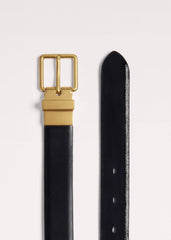 Black Reversible Belt meandem