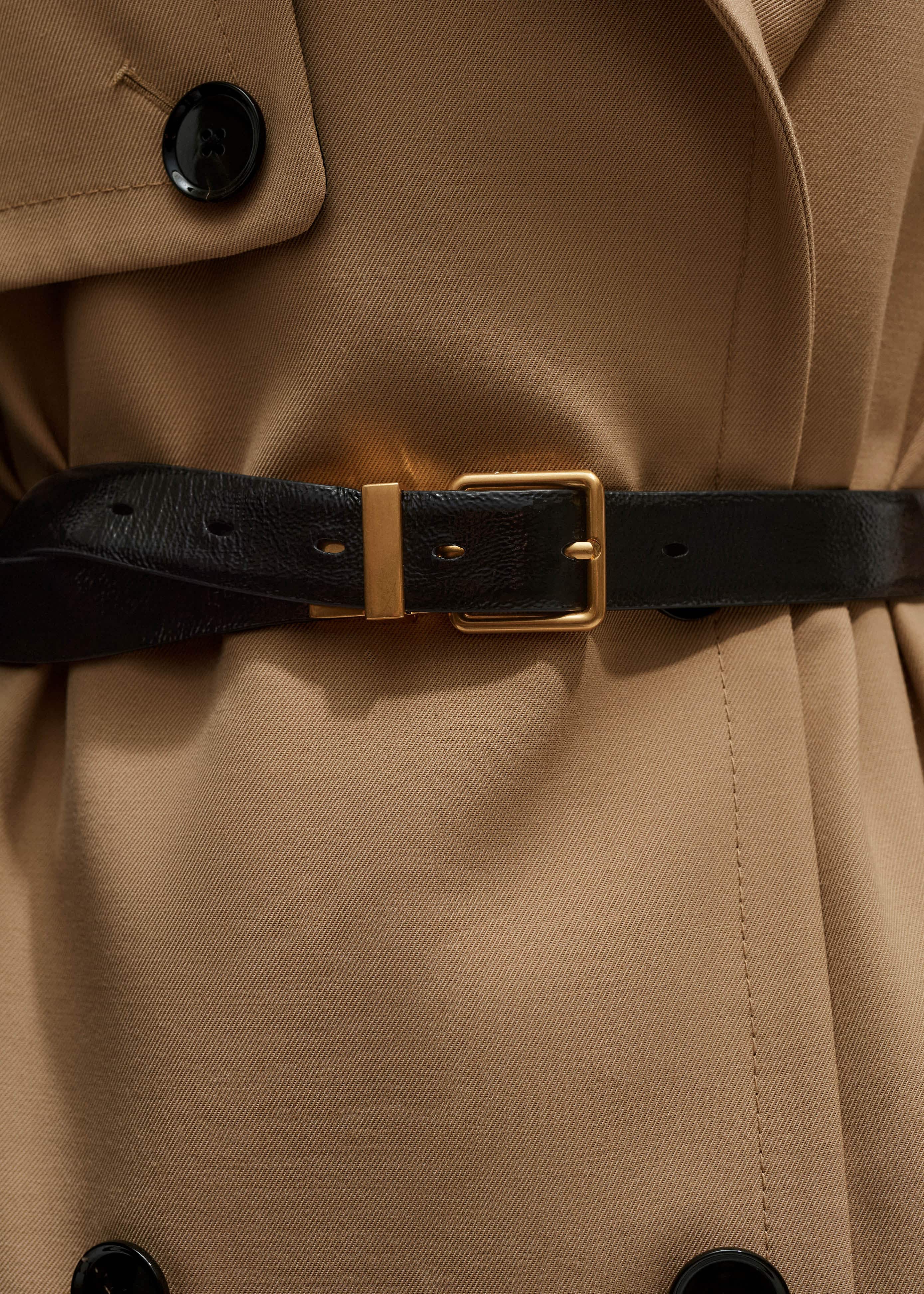 Black Reversible Belt meandem