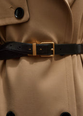 Black Reversible Belt meandem