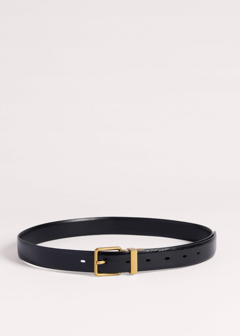 Black Reversible Belt meandem