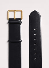 Black Extra Wide Waisted Belt meandem